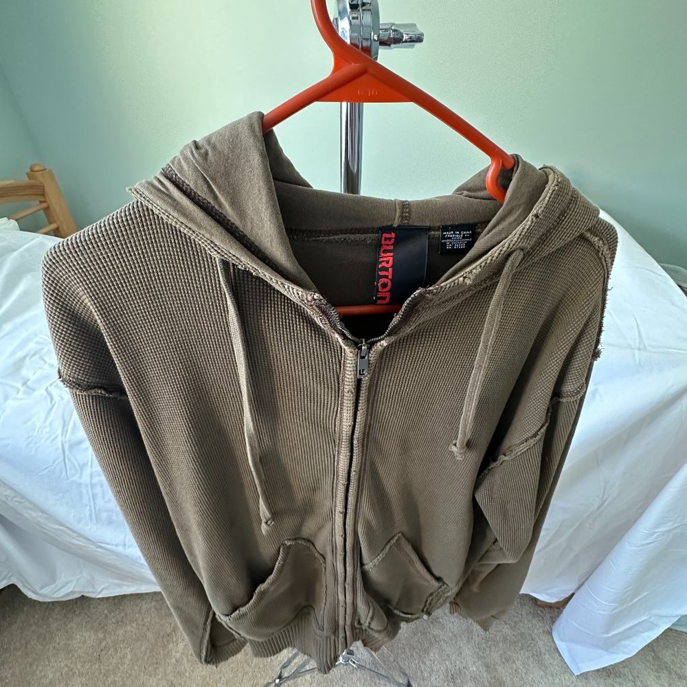 Burton Heavyweight Zip Up Jacket - Size M